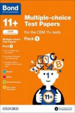 Bond 11+: Multiple-choice Test Papers for the CEM 11+ Tests Pack 1