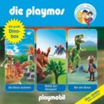 Die Playmos - Die große Dino-Box, 3 Audio-CDs