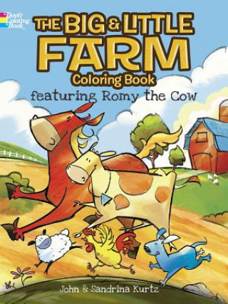 Big & Little Farm Coloring Book