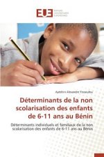 Determinants de la Non Scolarisation Des Enfants de 6-11 ANS Au Benin