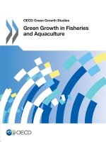 Green growth in fisheries and aquaculture