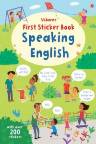 First Sticker Book Speaking English