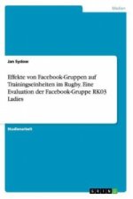 Effekte von Facebook-Gruppen auf Trainingseinheiten im Rugby. Eine Evaluation der Facebook-Gruppe RK03 Ladies