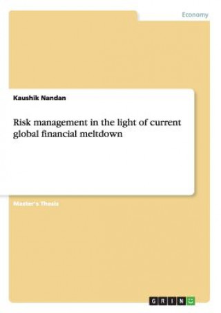 Risk management in the light of current global financial meltdown