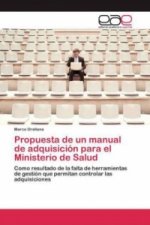 Propuesta de un manual de adquisicion para el Ministerio de Salud