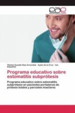 Programa educativo sobre estomatitis subprotesis