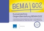 Kurzverzeichnis Gegenüberstellung BEMA/GOZ