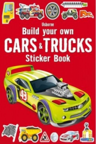 Build Your Own Cars and Trucks Sticker Book