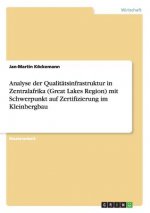 Analyse der Qualitatsinfrastruktur in Zentralafrika (Great Lakes Region) mit Schwerpunkt auf Zertifizierung im Kleinbergbau