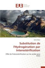 Substitution de l'Hydrogenation Par Interesterification