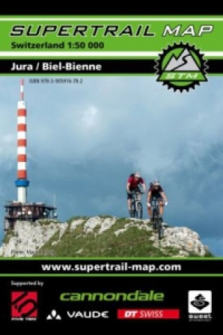 Supertrail Map Jura / Biel-Bienne