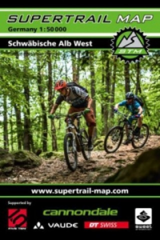 Supertrail Map Schwäbische Alb West