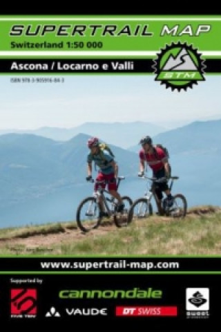 Supertrail Map Ascona / Locarno e Valli