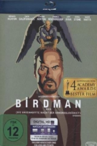Birdman oder (die unverhoffte Macht der Ahnungslosigkeit), 1 Blu-ray + Digital UV