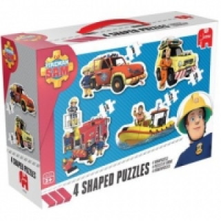 Fireman Sam 4in1 (Kinderpuzzle)