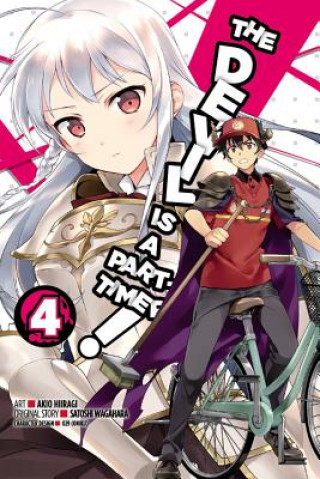 Devil Is a Part-Timer!, Vol. 4 (manga) (Satoshi Wagahara)(Puha kötésű)