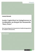 Soziale Ungleichheit bei Spatgeborenen in Grossfamilien am Beispiel der Romanreihe Harry Potter