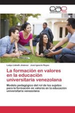 formacion en valores en la educacion universitaria venezolana