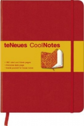 Red/Yellow Zebra Coolnotes Medium