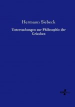 Untersuchungen zur Philosophie der Griechen