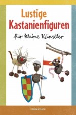 Lustige Kastanienfiguren für kleine Künstler