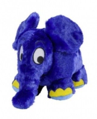 Wärmestofftier Warmies Elefant blau
