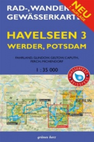 Rad-, Wander- & Gewässerkarte Havelseen. Bl.3