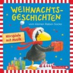 Weihnachtsgeschichten vom kleinen Raben Socke: Alles Advent!, Alles glitzert!, Alles in Eile!, Alles weg! (Der kleine Rabe Socke), 1 Audio-CD