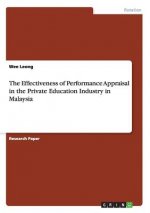 Effectiveness of Performance Appraisal in the Private Education Industry in Malaysia