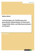 Auswirkungen der Einfuhrung eines gesetzlichen Mindestlohns in OEsterreich. Ausgewahlte Klein- und Mittelunternehmen als Beispiel