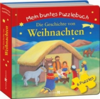 Mein buntes Puzzle-Buch - Die Geschichte von Weihnachten