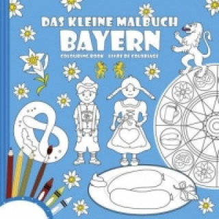 Das kleine Malbuch Bayern