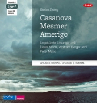 Casanova - Mesmer - Amerigo, 1 Audio-CD, 1 MP3