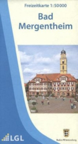 Topographische Freizeitkarte Baden-Württemberg Bad Mergentheim