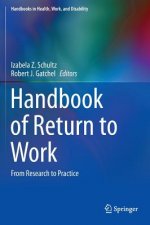 Handbook of Return to Work