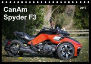 CanAm Spyder F3 (Tischkalender 2016 DIN A5 quer)