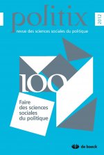 Politix 2012 4 N 100 Faire Des Sciences