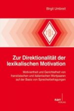Zur Direktionalität der lexikalischen Motivationm, m. e-Book