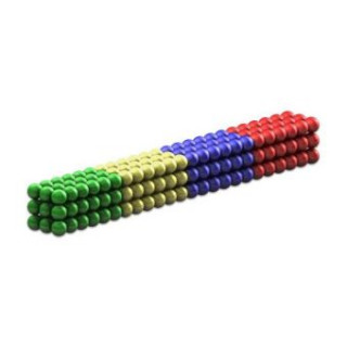Magnetkugeln NEOBALLS Set 216-teilig grün-gelb-blau-rot