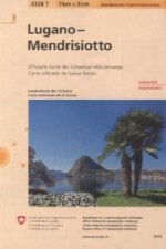 3328T Lugano - Mendrisiotto Carta escursionistica