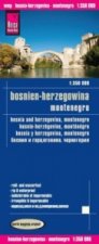 Reise Know-How Landkarte Bosnien-Herzegowina, Montenegro / Bosnia and Herzegovina, Montenegro (1:350.000)
