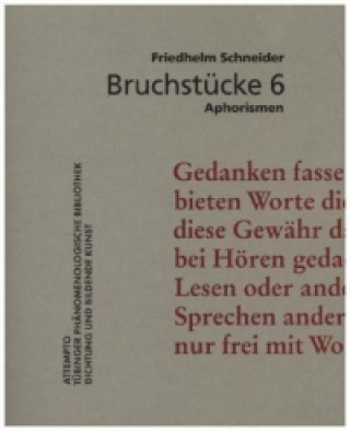 Bruchstücke 6