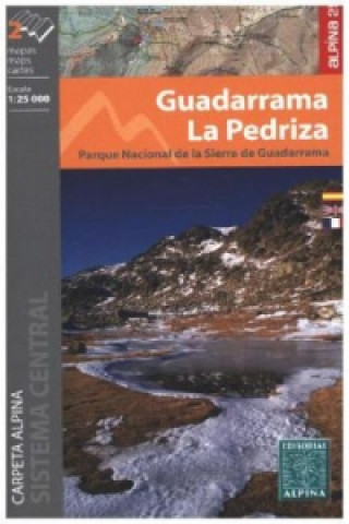 Wanderkarte Guadarrama - La Pedriza Parque de Nationale