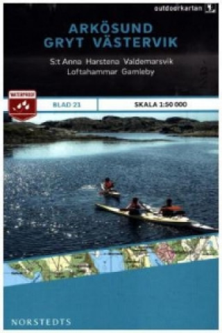 Outdoorkartan Schweden - Arkösund, Gryt, Västervik