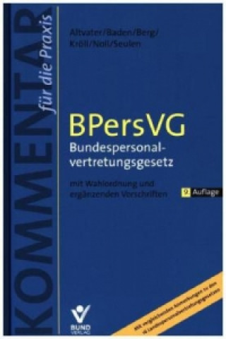 BPersVG - Bundespersonalvertretungsgesetz, Kommentar