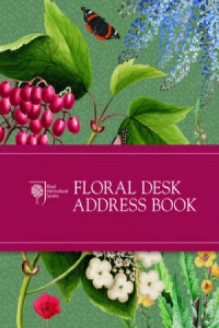 RHS Floral Desk Address Book