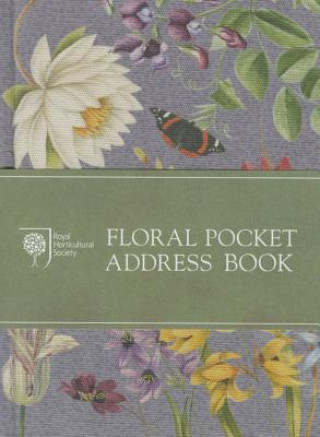 RHS Floral Pocket Address Book