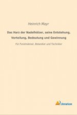 Das Harz der Nadelhölzer, seine Entstehung, Verteilung, Bedeutung und Gewinnung