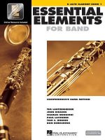 Essential Elements for Band - Book 1 with Eei