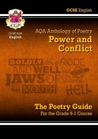 New GCSE English AQA Poetry Guide - Power & Conflict Anthology inc. Online Edition, Audio & Quizzes